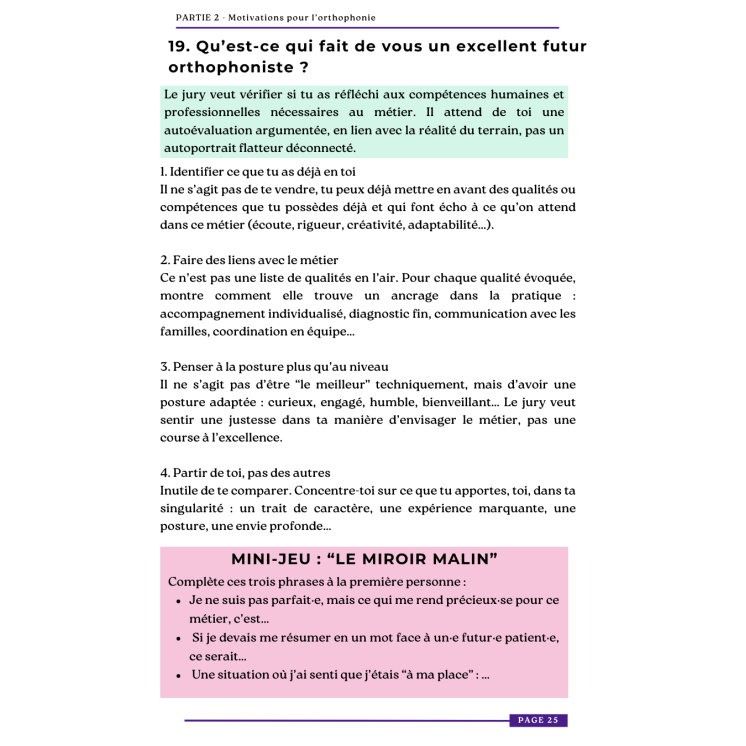 Les 100 grandes questions de l’oral d’orthophonie